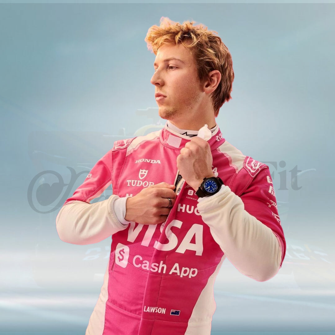 Liam Lawson 2025 Visa Cash App RB Miami GP F1 Race Suit