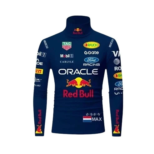 F1 Performance Base Layer Shirt Max Verstappen-Navy Blue Colour