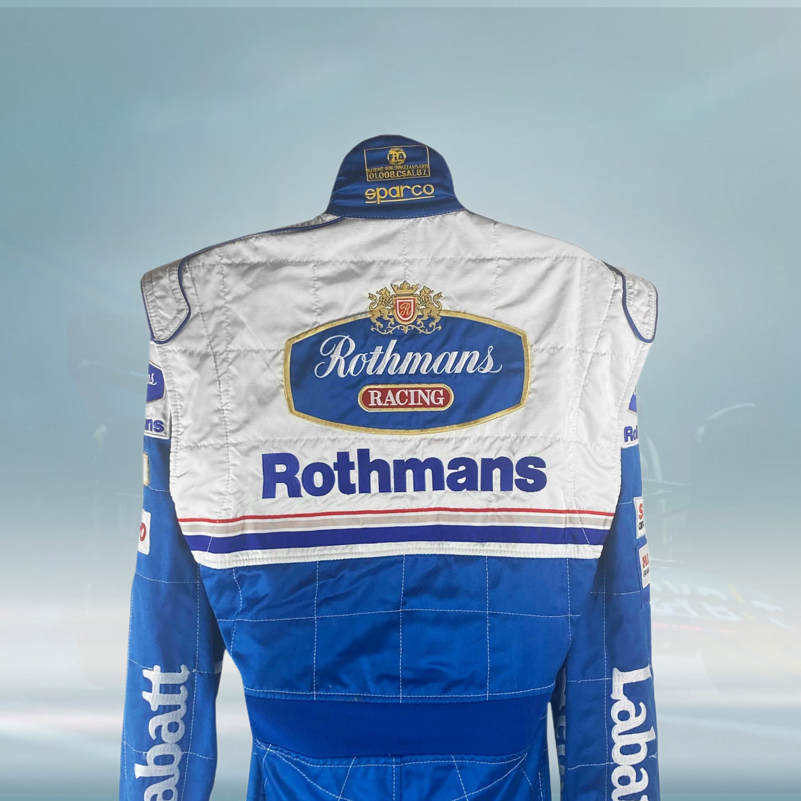 1996 Jacques Villeneuve Race Rothmans Williams Renault F1 Suit
