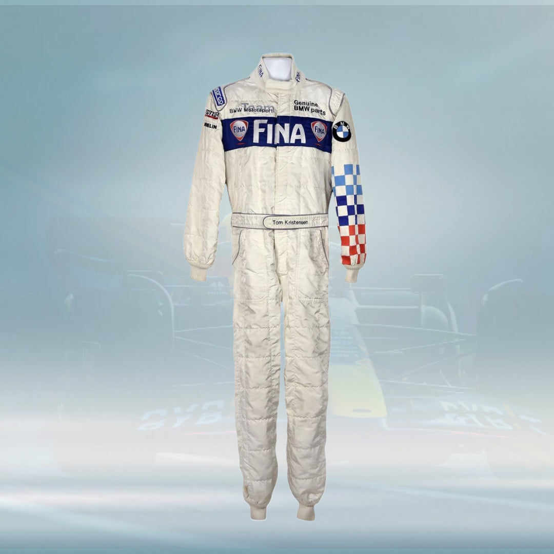 1998 Tom Kristensen Team BMW Motorsport Race Suit Embriodery