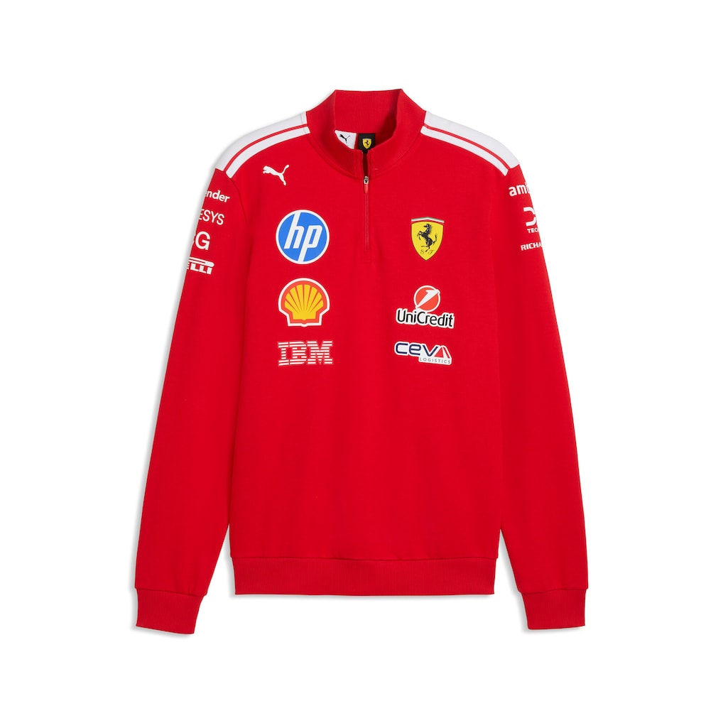 Scuderia Ferrari 2026 Team T7 1/2 Zip Sweat 5X-Large Women
