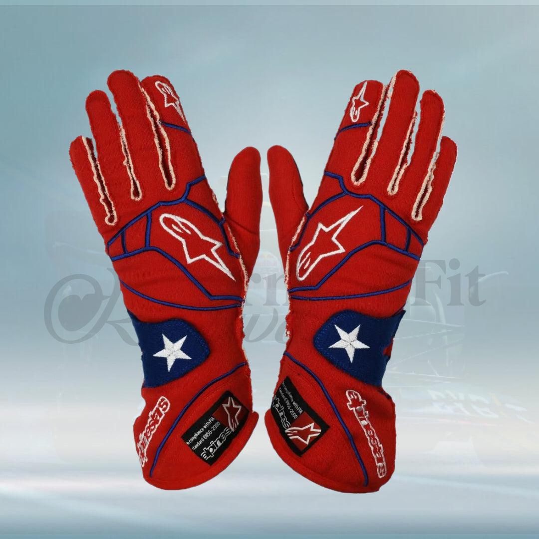 2008 Danica Patrick Original Alpinestars IndyCar Glove - FormulaFit Raceweras