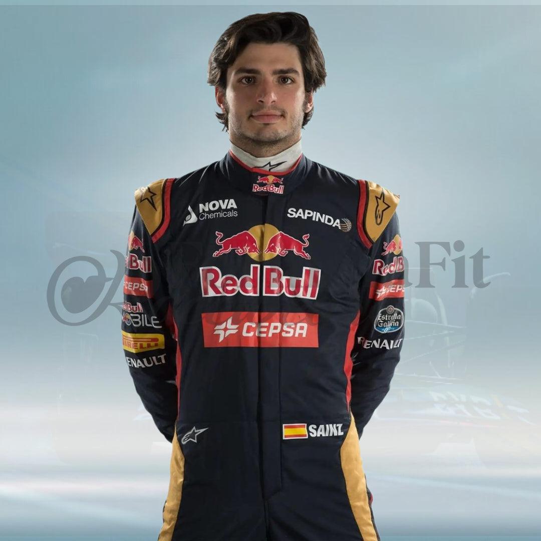 Carlos Sainz Red Bull 2015 F1 Team Racing Suit - FormulaFit Raceweras