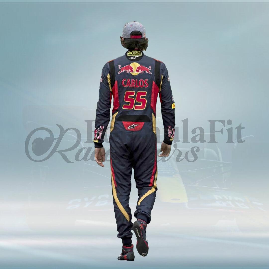 Carlos Sainz Red Bull 2015 F1 Team Racing Suit - FormulaFit Raceweras