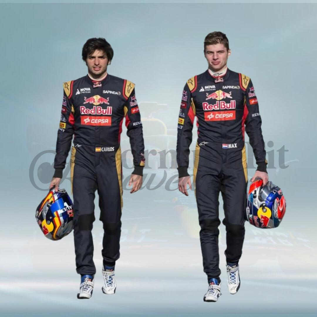 Carlos Sainz Red Bull 2015 F1 Team Racing Suit - FormulaFit Raceweras