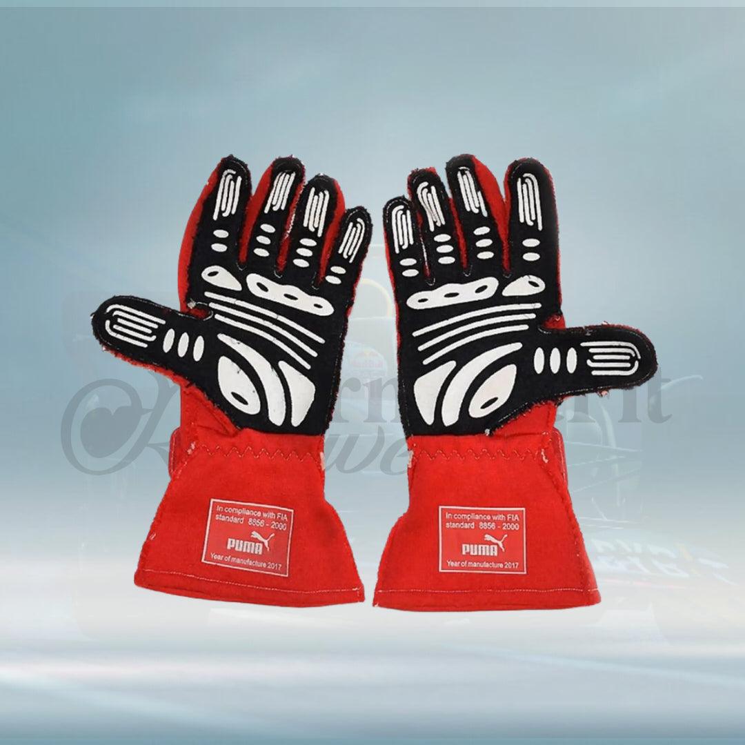 Helio Castroneves 2017 Race Worn Puma Glove - FormulaFit Raceweras