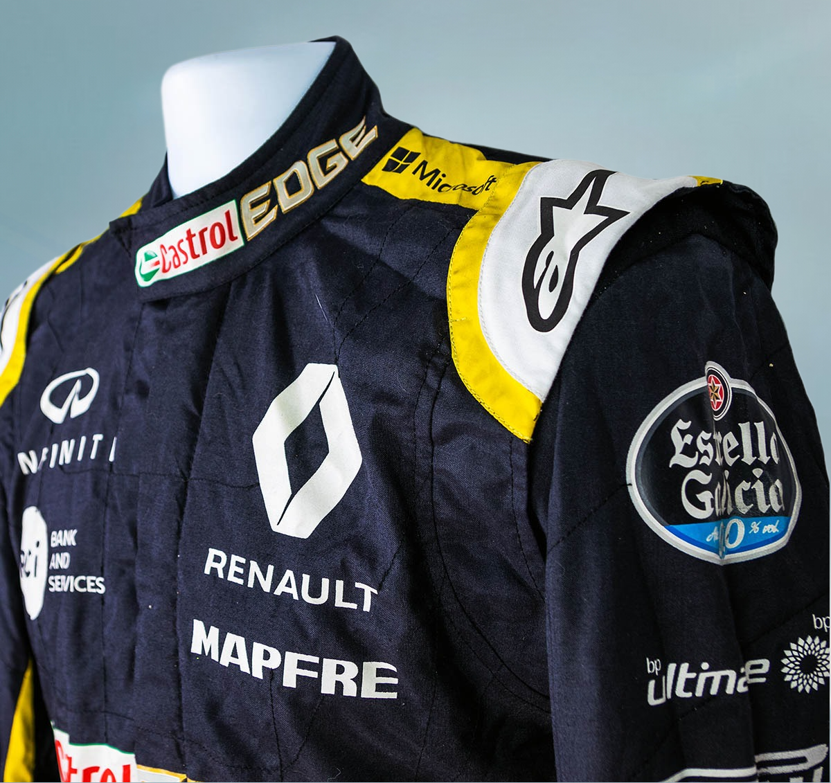 2018 Carlos Sainz Race Renault F1 Suit