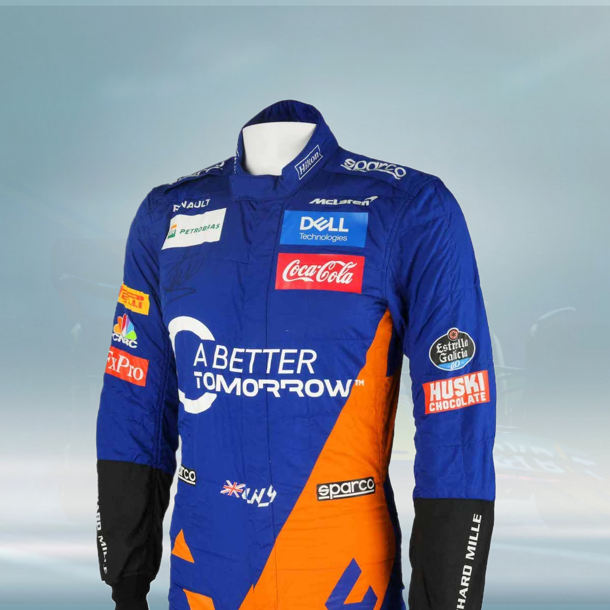 2019 Lando Norris Rookie Season Race McLaren F1 Suit