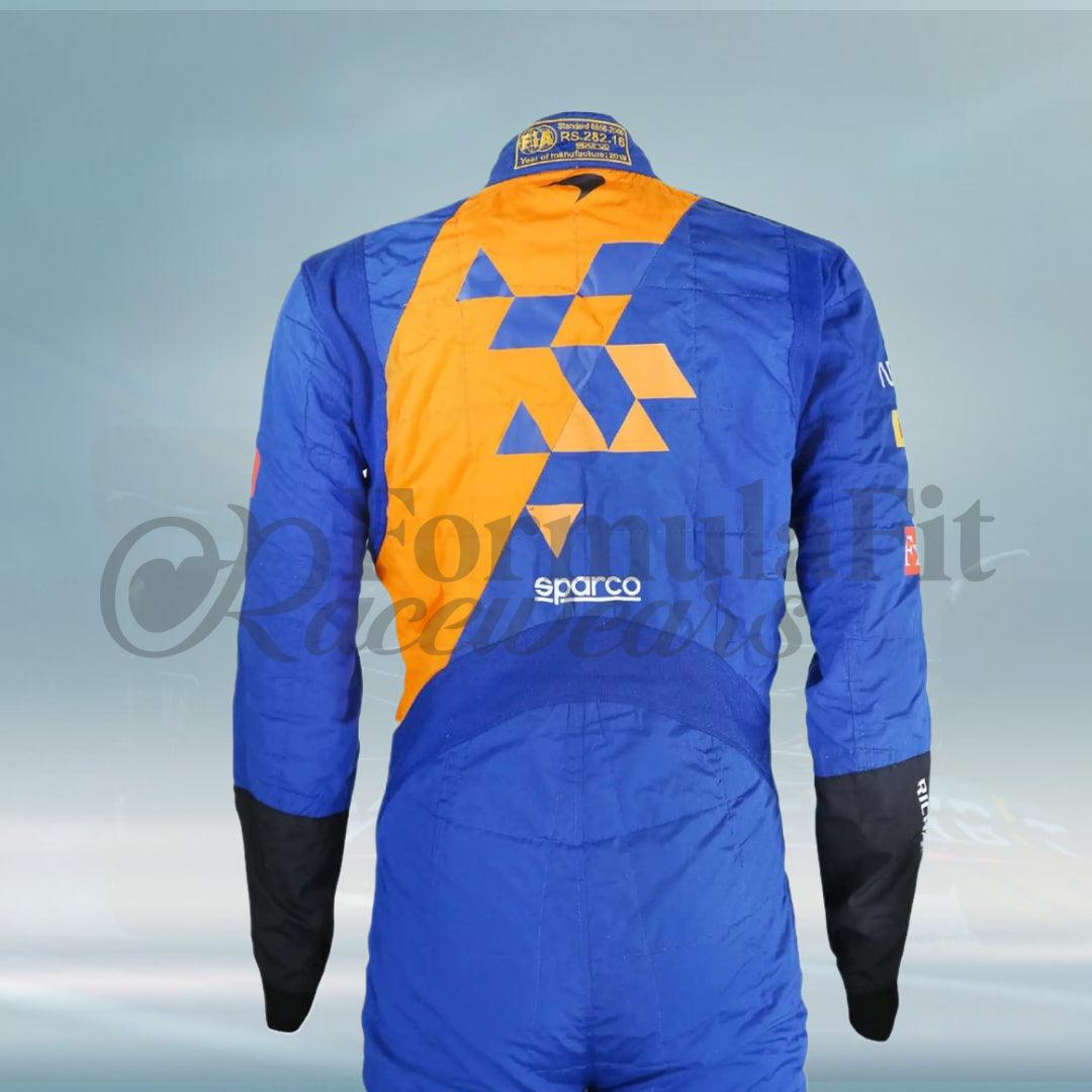 Carlos Sainz F1 Team Mclaren 2019 Racing Suit - FormulaFit Raceweras