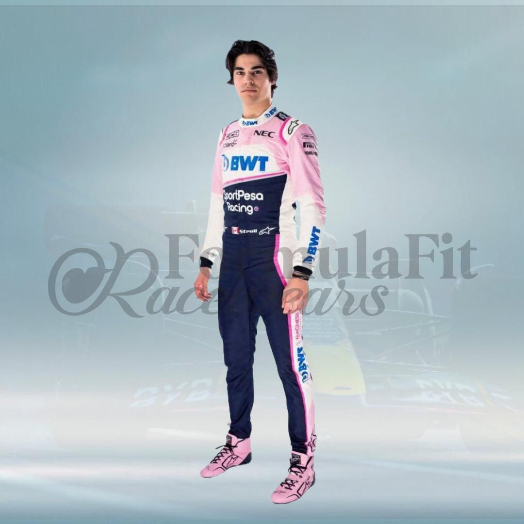 Lance Stroll BWT 2019 F1 Team Alpine Racing Suit - FormulaFit Raceweras