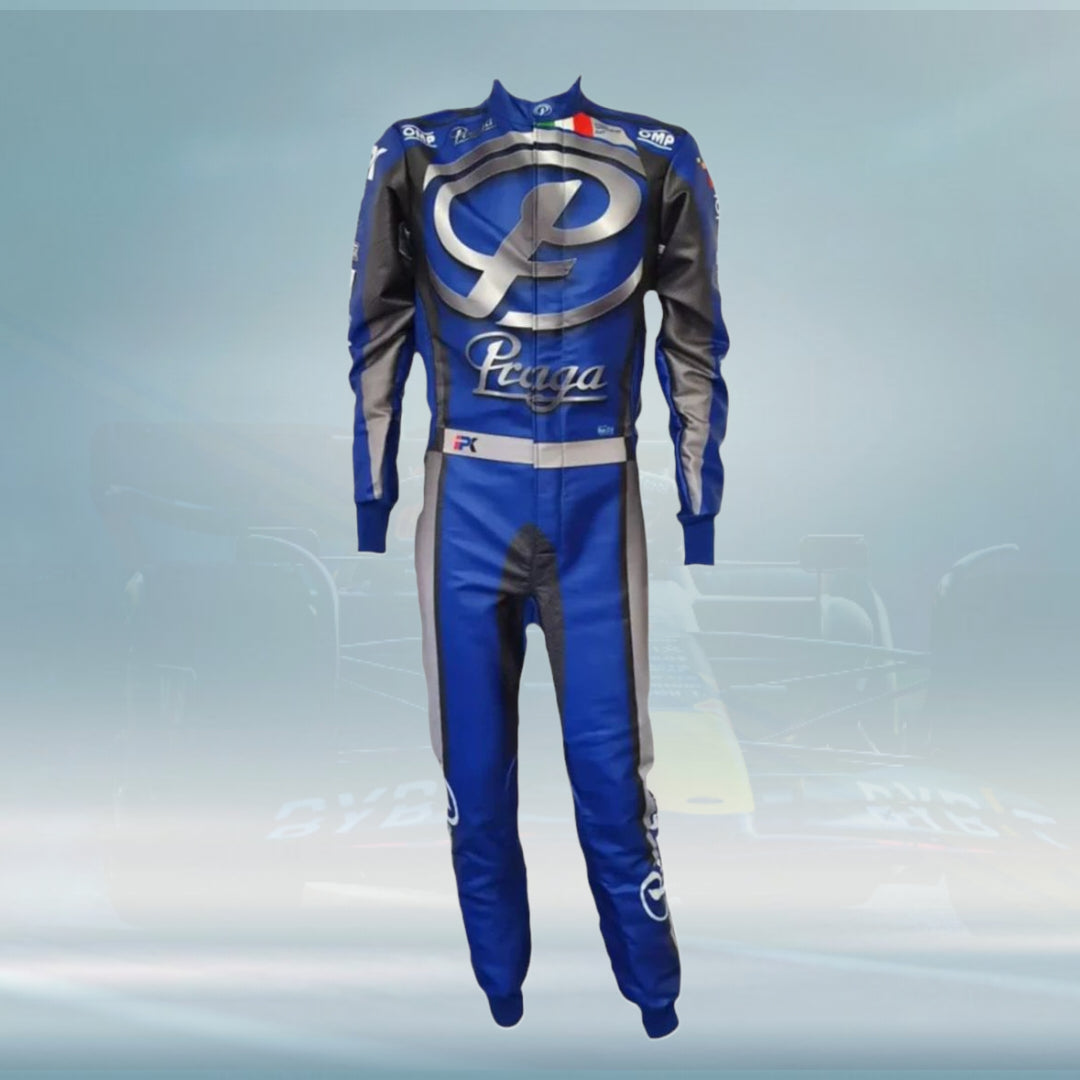 2020 Praga Go Kart Racing Suit Sublimation Printed