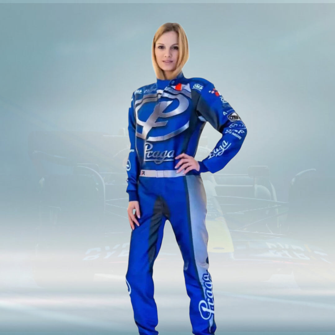 2020 Praga Go Kart Racing Suit Sublimation Printed