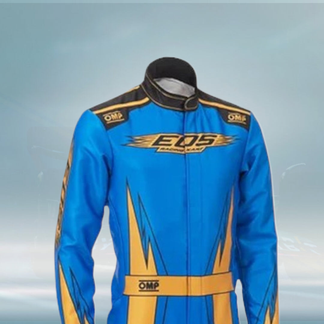 2021 EOS OMP Overall Go Kart Race Sublimation Print Suit