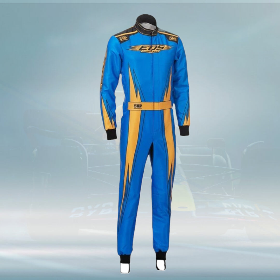 2021 EOS OMP Overall Go Kart Race Sublimation Print Suit