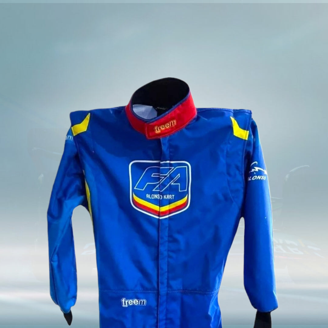 2023 Alonso Kart Race Suit Sublimatiom Printed