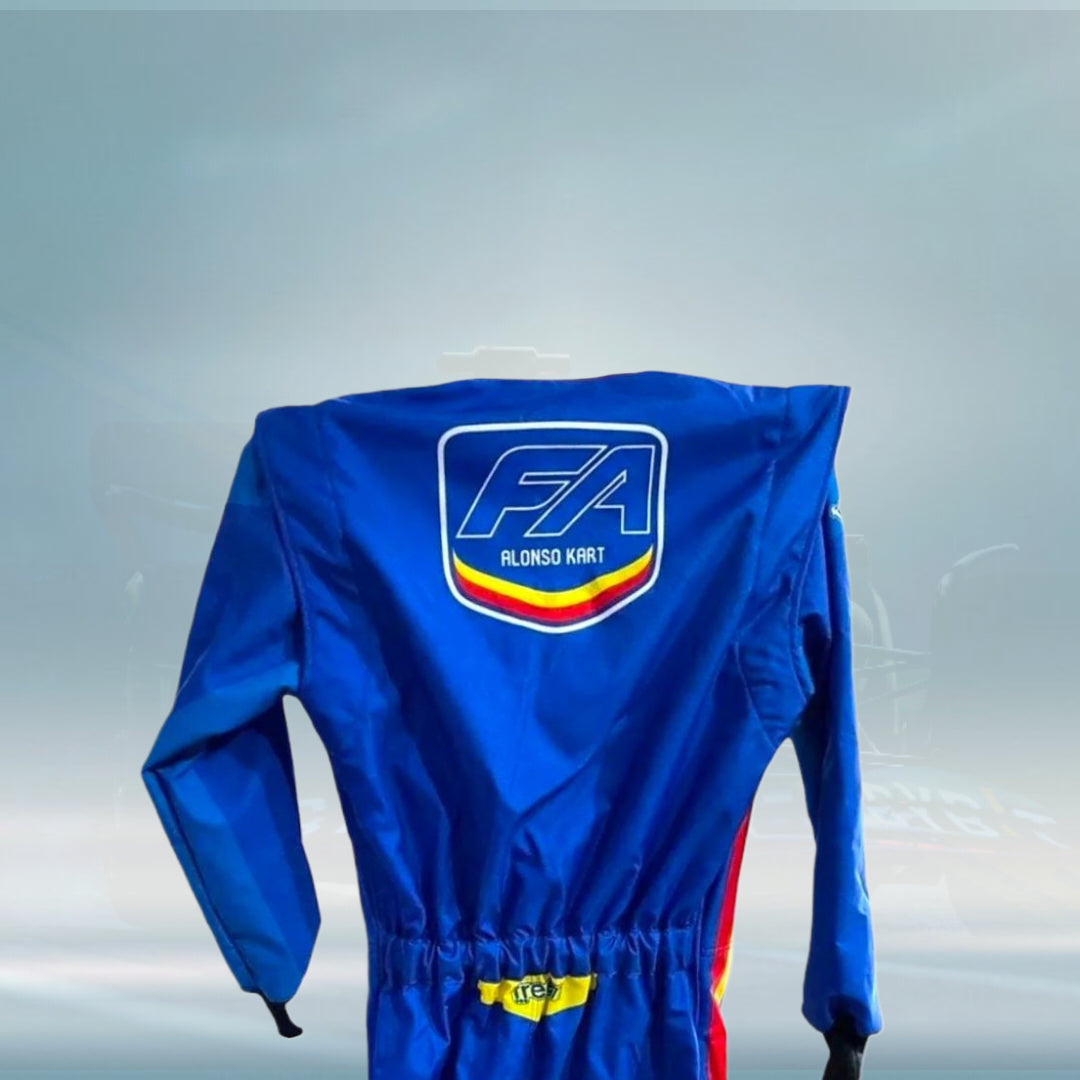 2023 Alonso Kart Race Suit Sublimatiom Printed