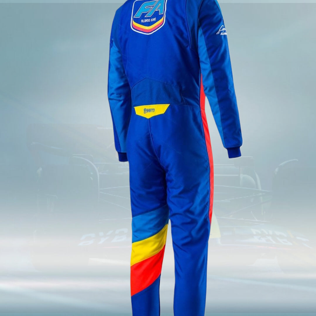 2023 Alonso Kart Race Suit Sublimatiom Printed