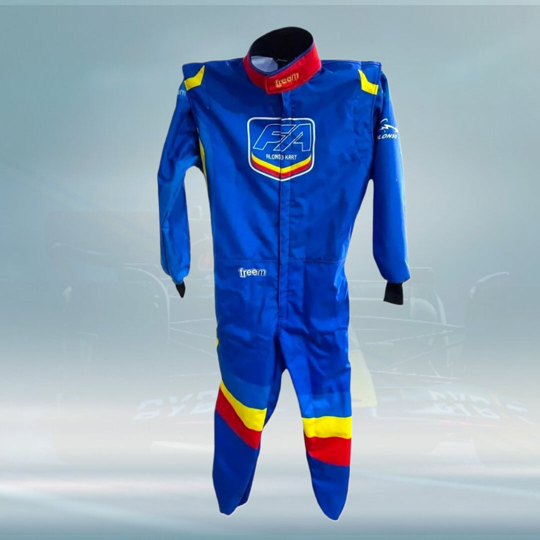 2023 Alonso Kart Race Suit Sublimatiom Printed