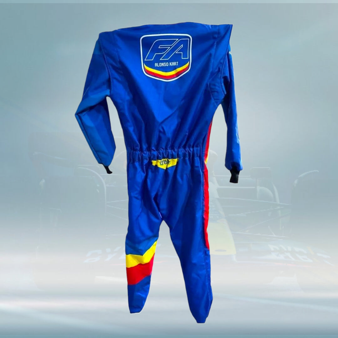 2023 Alonso Kart Race Suit Sublimatiom Printed
