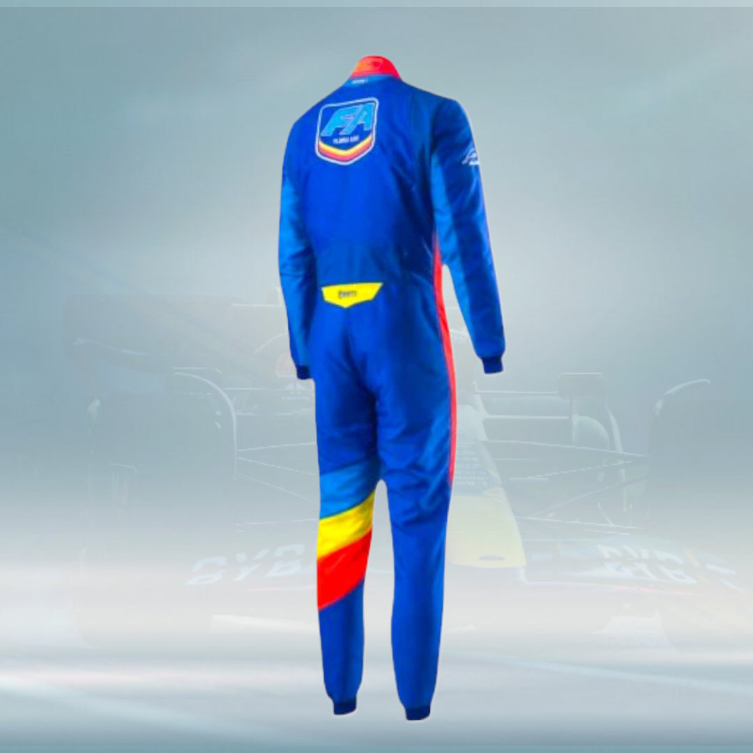 2023 Alonso Kart Race Suit Sublimatiom Printed