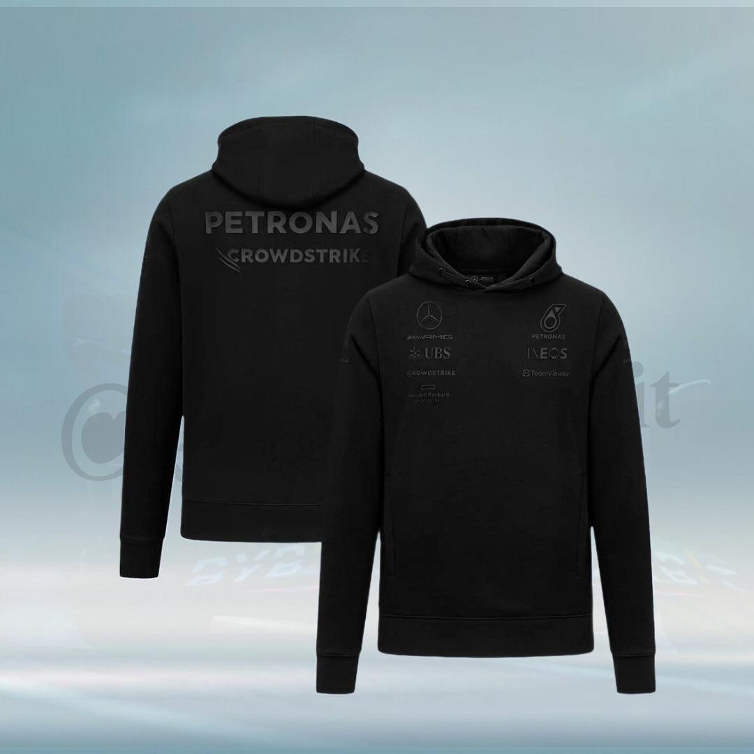 2023 F1 Mercedes AMG Petronas Formula One Team Stealth Hoodie - FormulaFit Raceweras