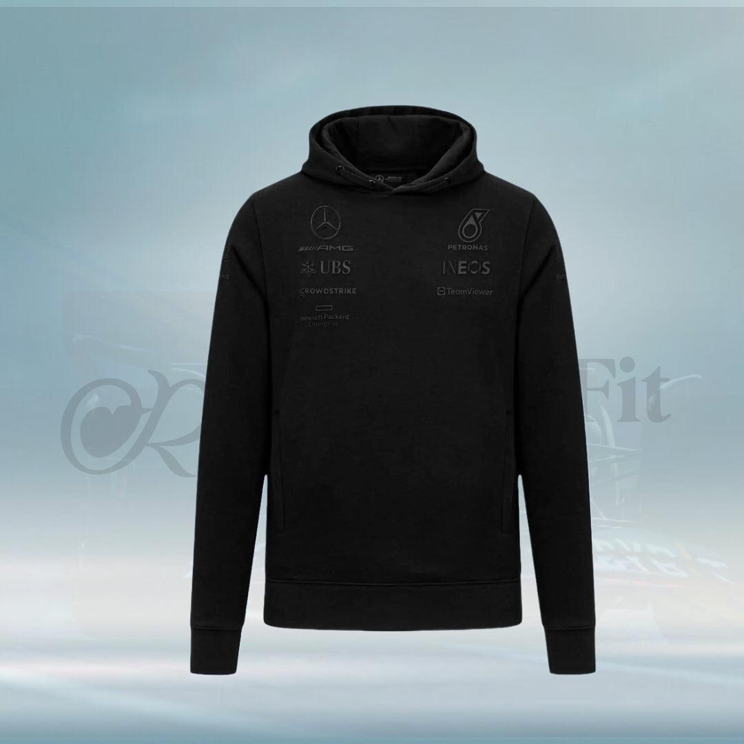 2023 F1 Mercedes AMG Petronas Formula One Team Stealth Hoodie - FormulaFit Raceweras