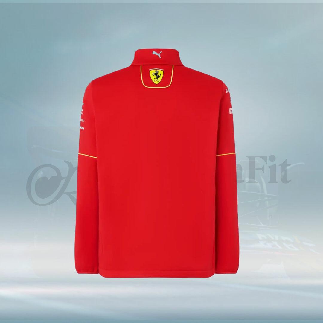 2024 Scuderia Ferrari Team Soft-Shell jacket - FormulaFit Raceweras