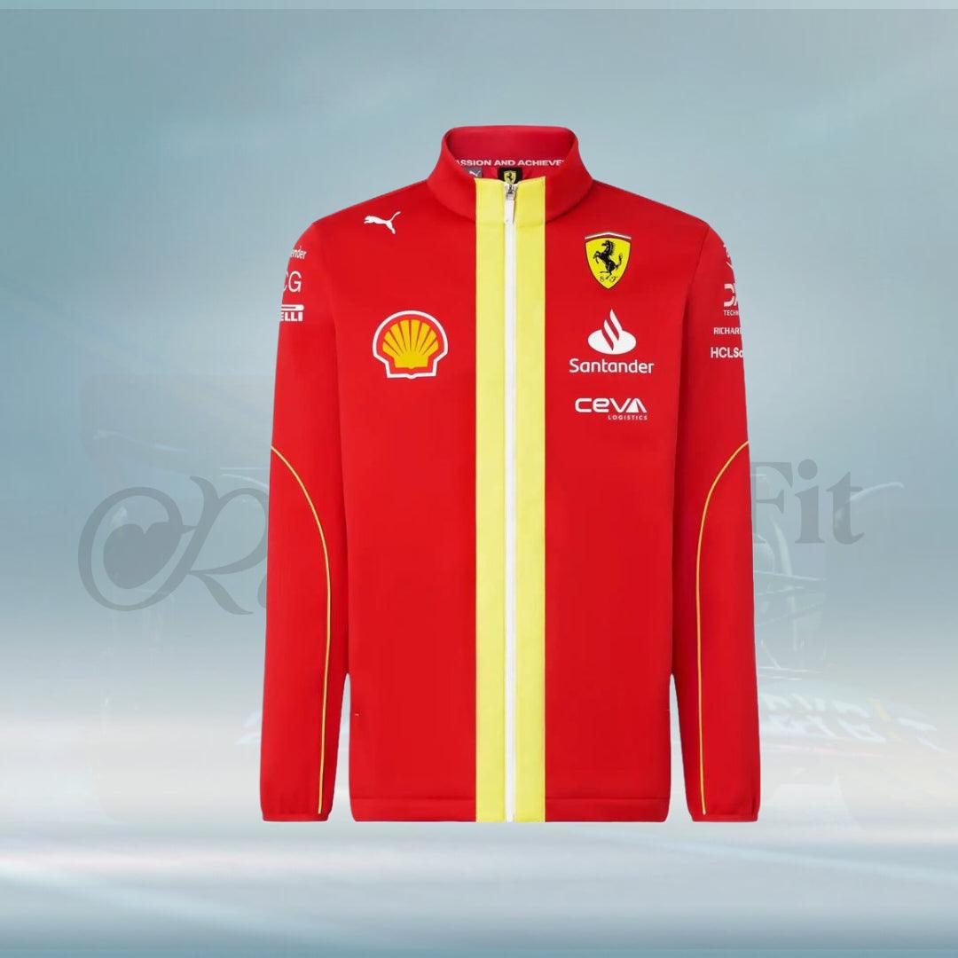 2024 Scuderia Ferrari Team Soft-Shell jacket - FormulaFit Raceweras