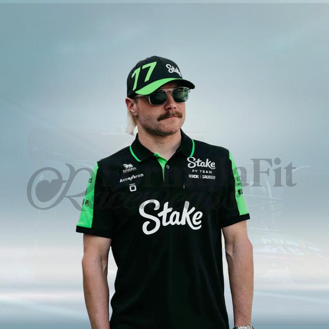 2024 Stake F1 Team Kick Sauber Polo Shirt - FormulaFit Raceweras