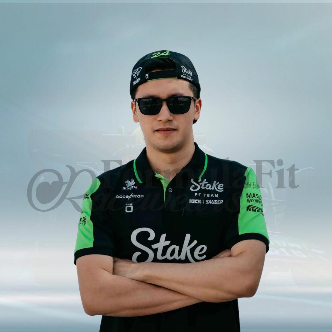 2024 Stake F1 Team Kick Sauber Polo Shirt - FormulaFit Raceweras