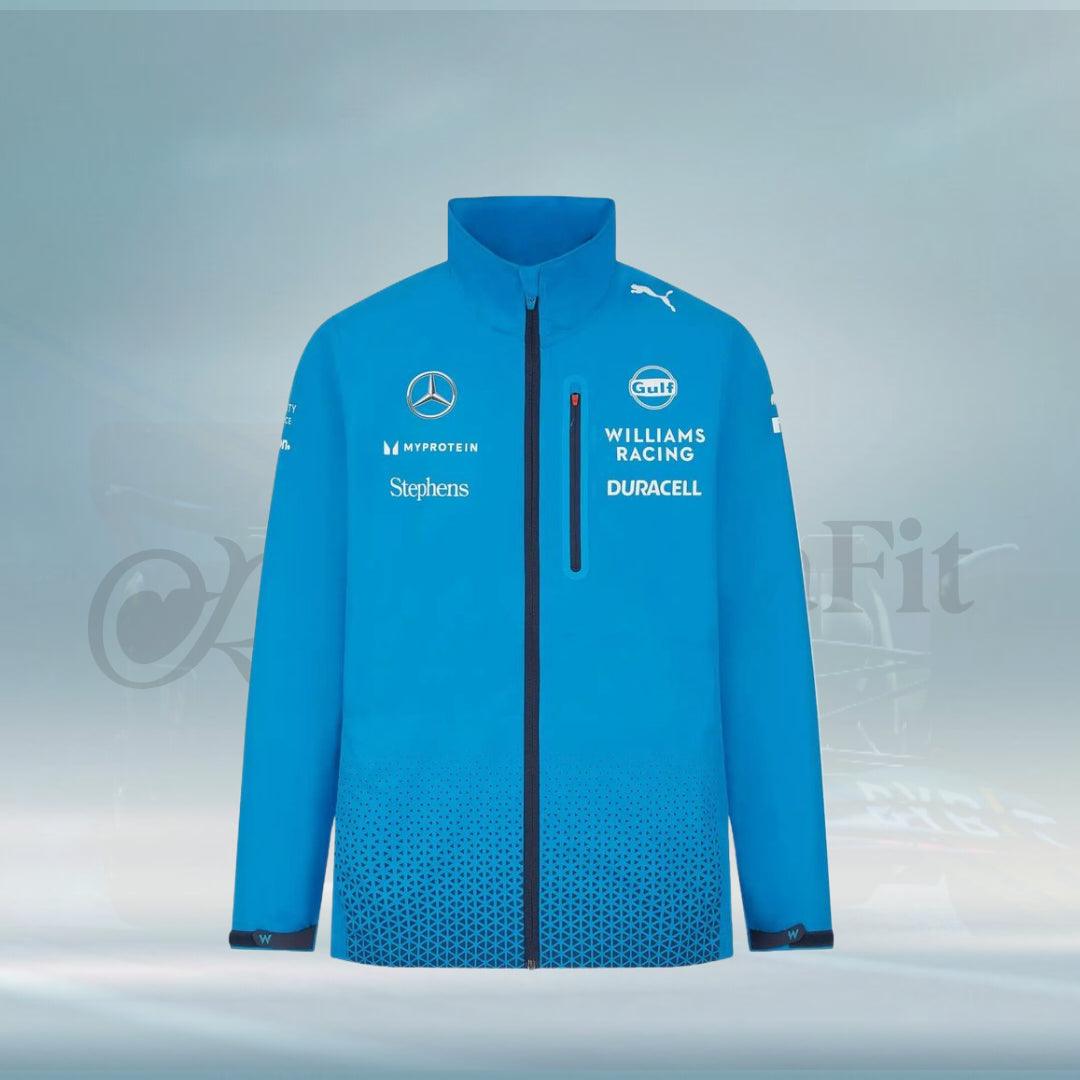 2024 Williams Racing F1 Team Rain Jacket - FormulaFit Raceweras