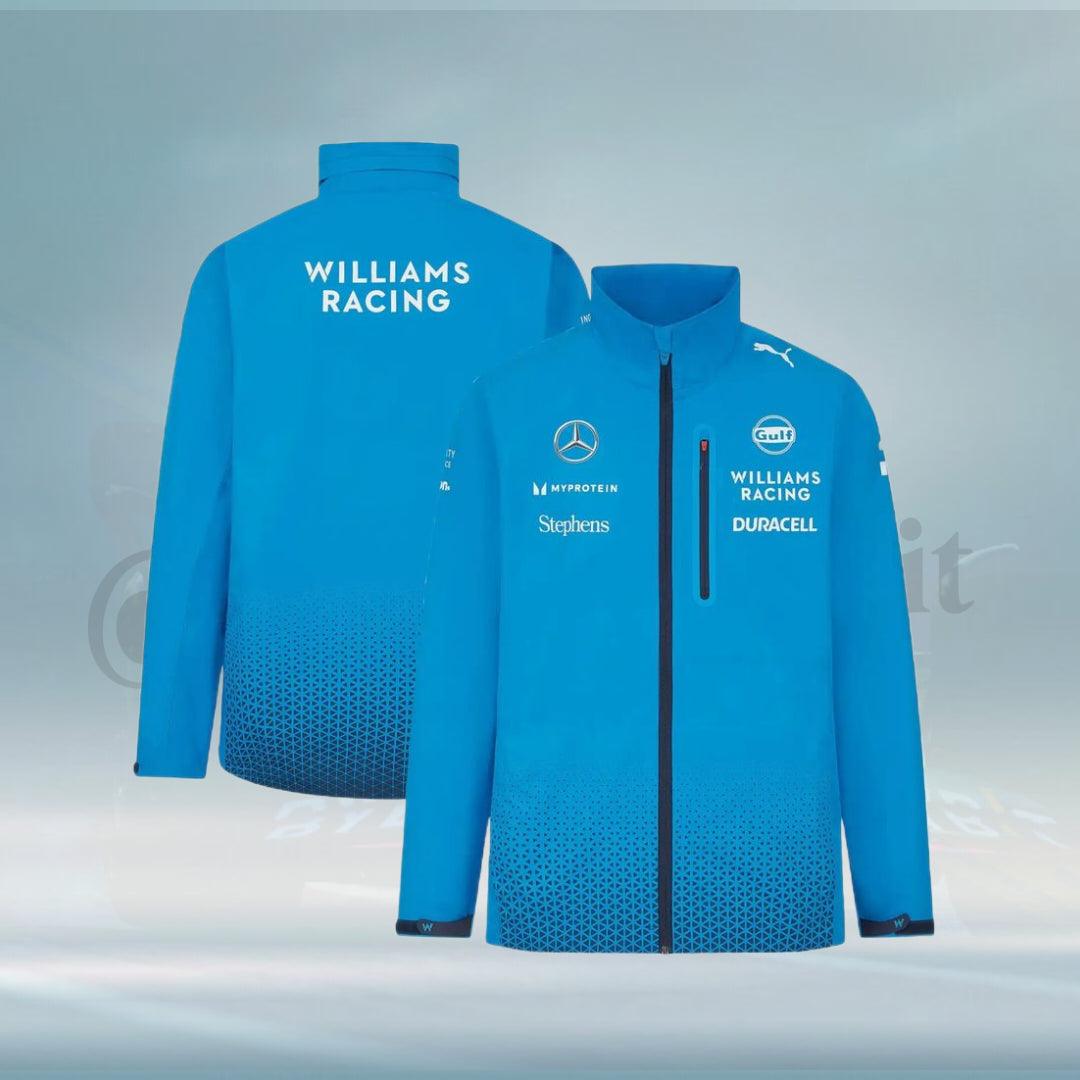2024 Williams Racing F1 Team Rain Jacket - FormulaFit Raceweras