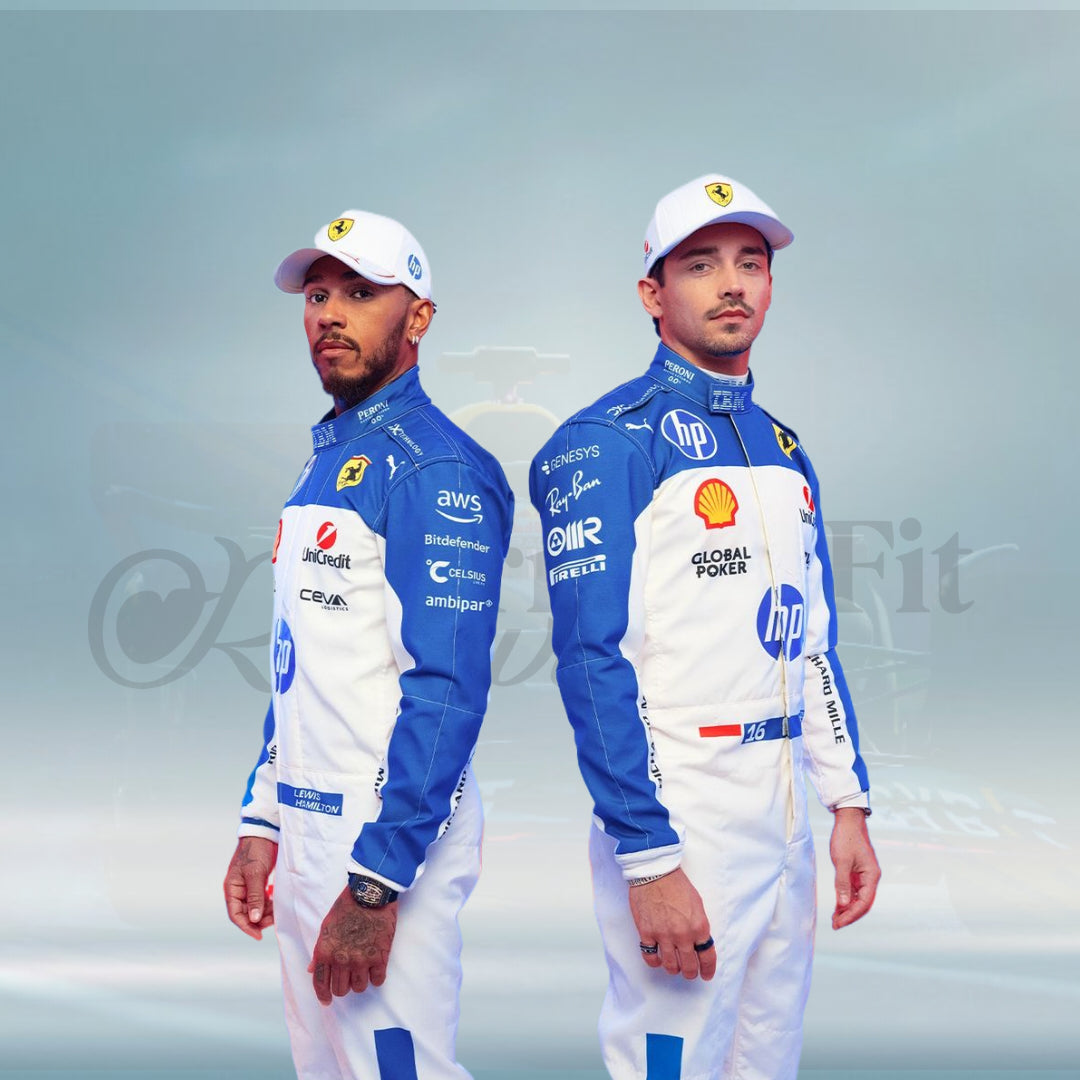 Miami GP 2025 Scuderia Ferrari Charles Leclerc F1 Suit