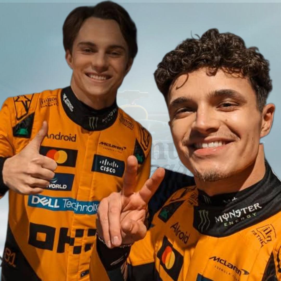 Lando Racing Lando Norris 2025 McLaren F1 Team Race Suit – FormulaFit Raceweras