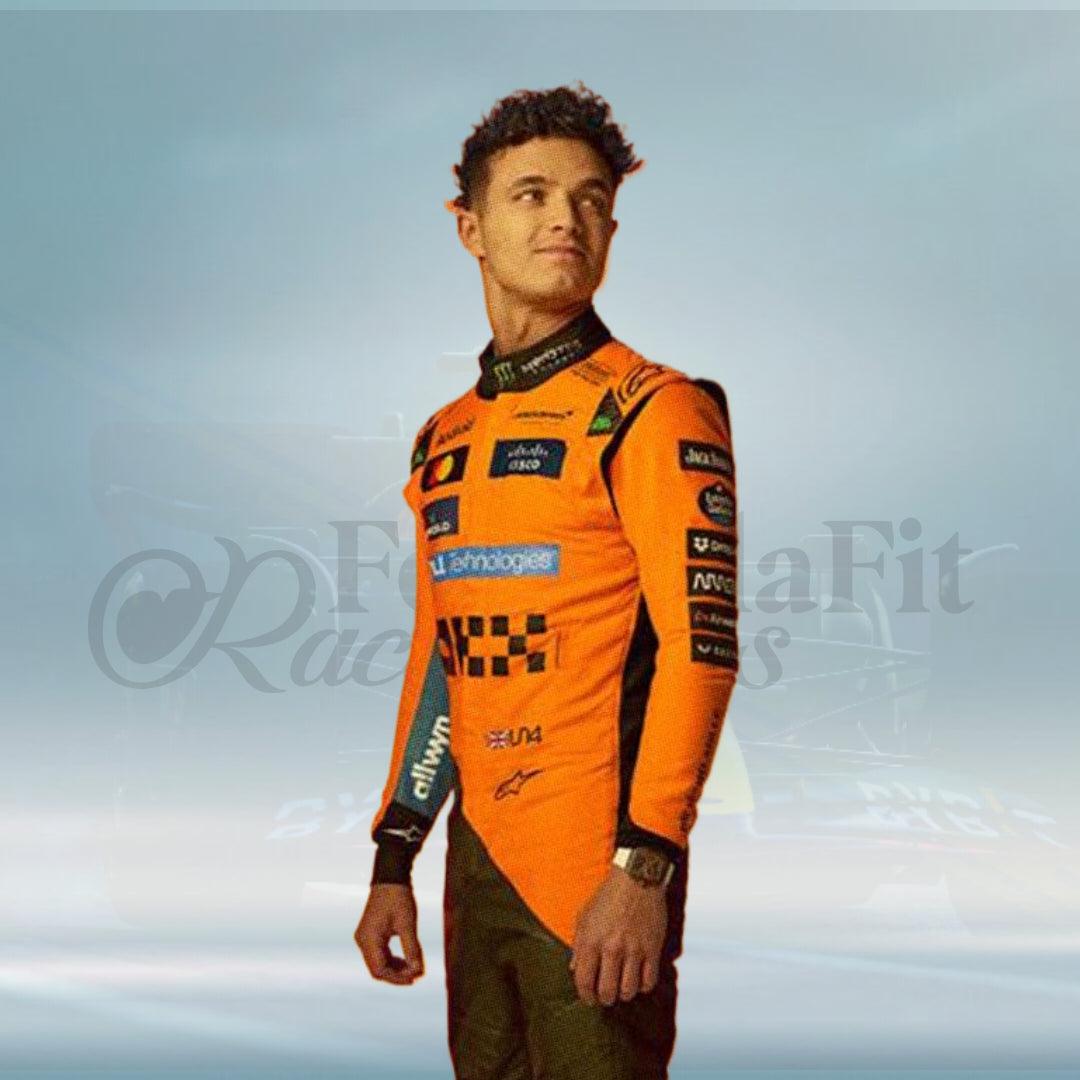 Lando Norris 2025 McLaren F1 Team Race Suit – FormulaFit Raceweras