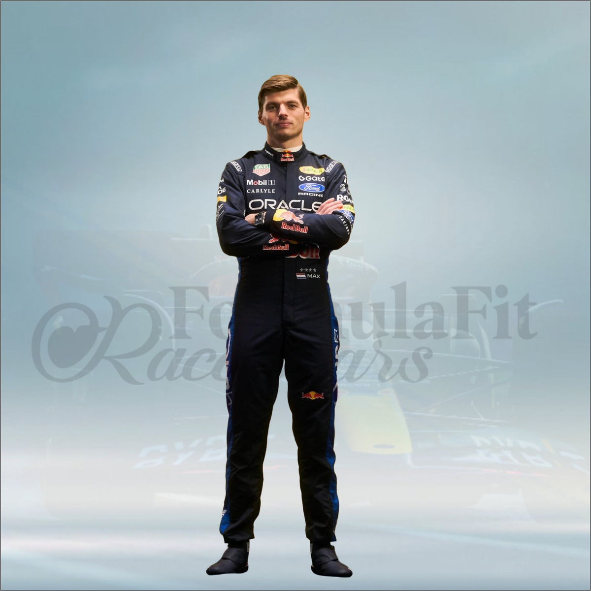 2026 Max Verstappen Red Bull F1 Team Replica Race Suit