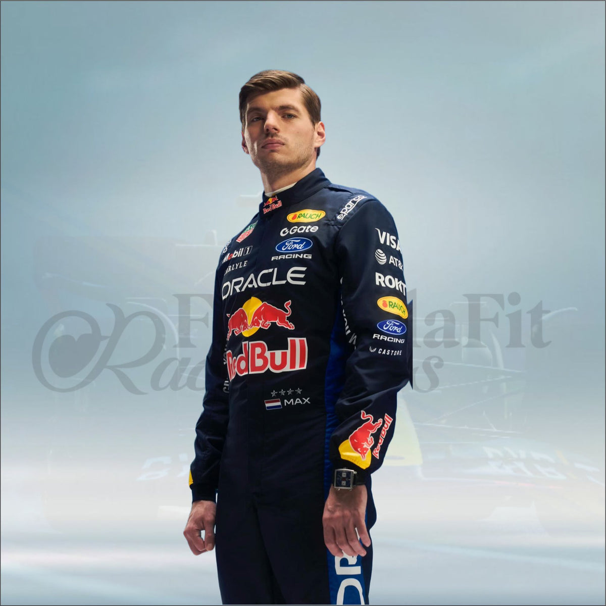 2026 Max Verstappen Red Bull F1 Team Replica Race Suit