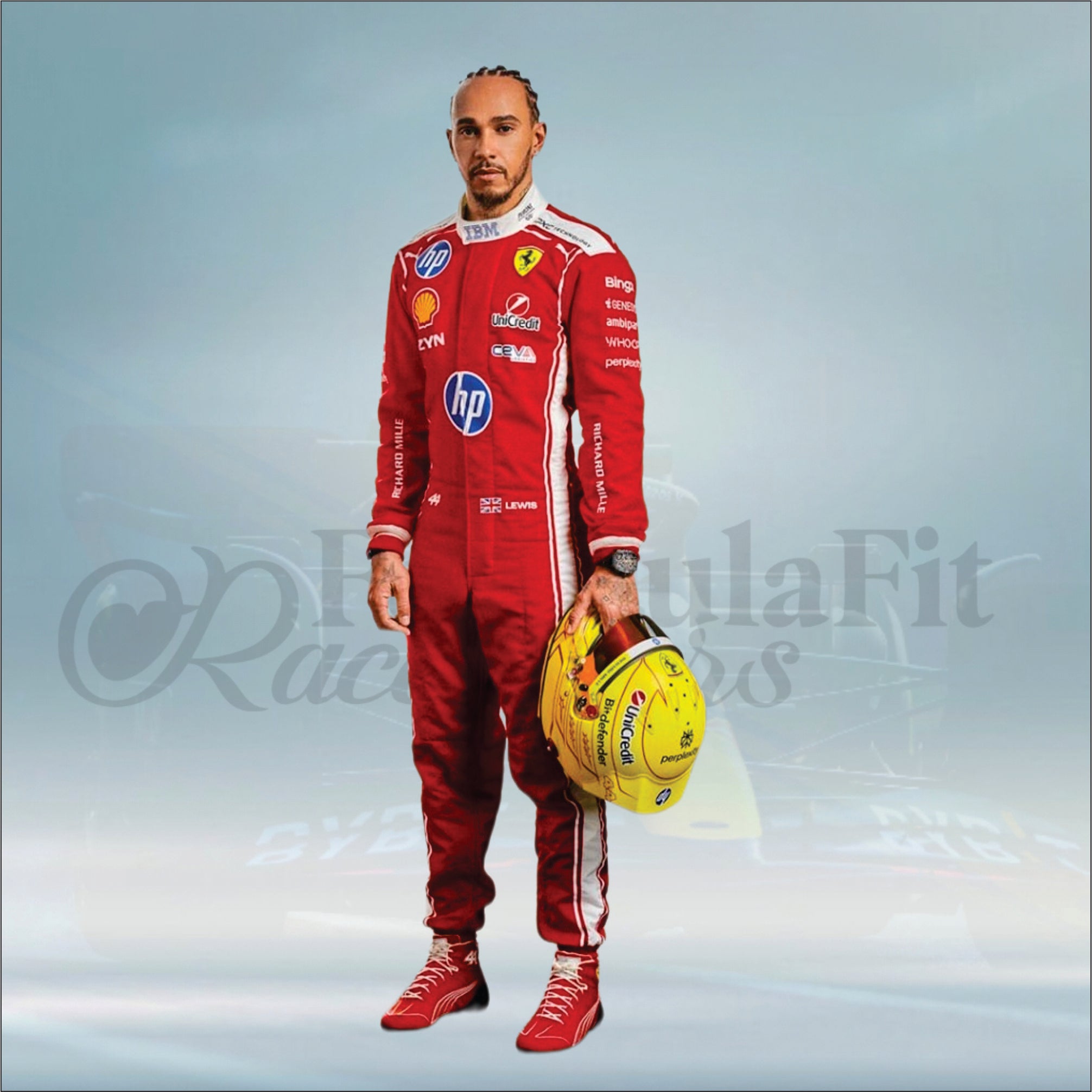 Lewis Hamilton 2026 Scuderia Ferrari HP F1 Race suit