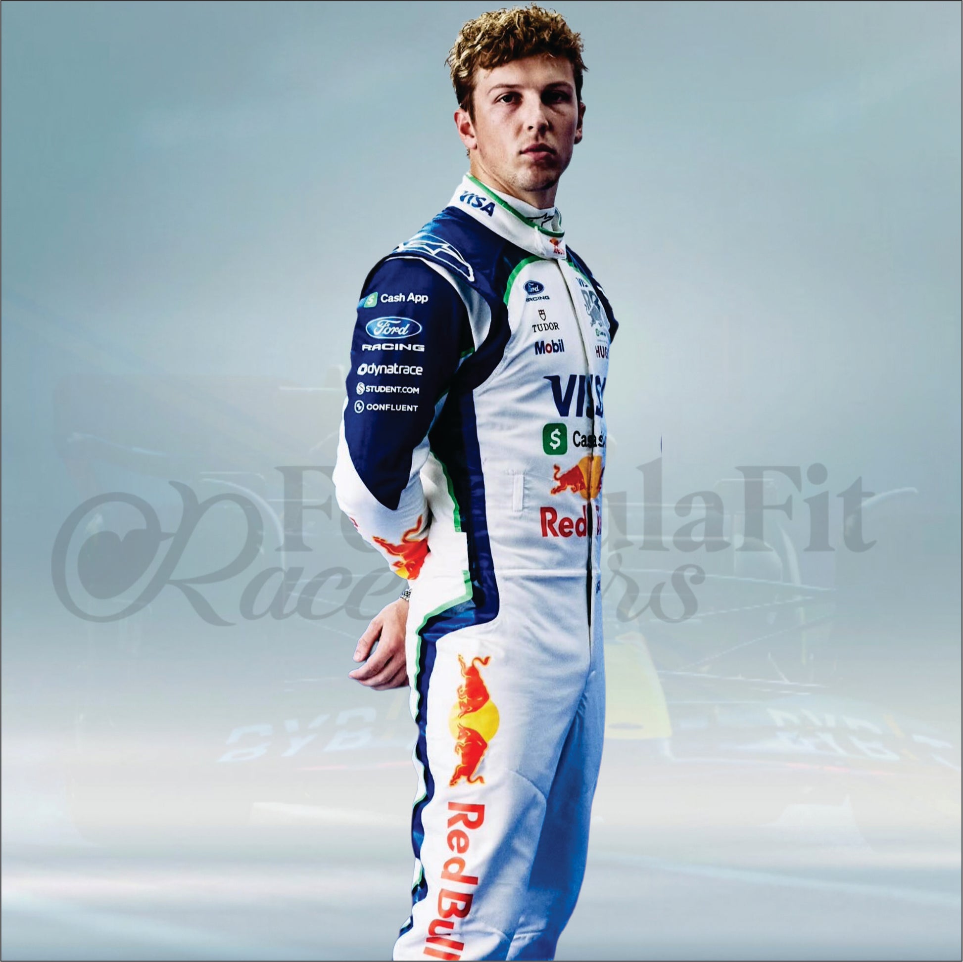 Liam Lawson 2026 Visa Cash App F1 Racing Suit