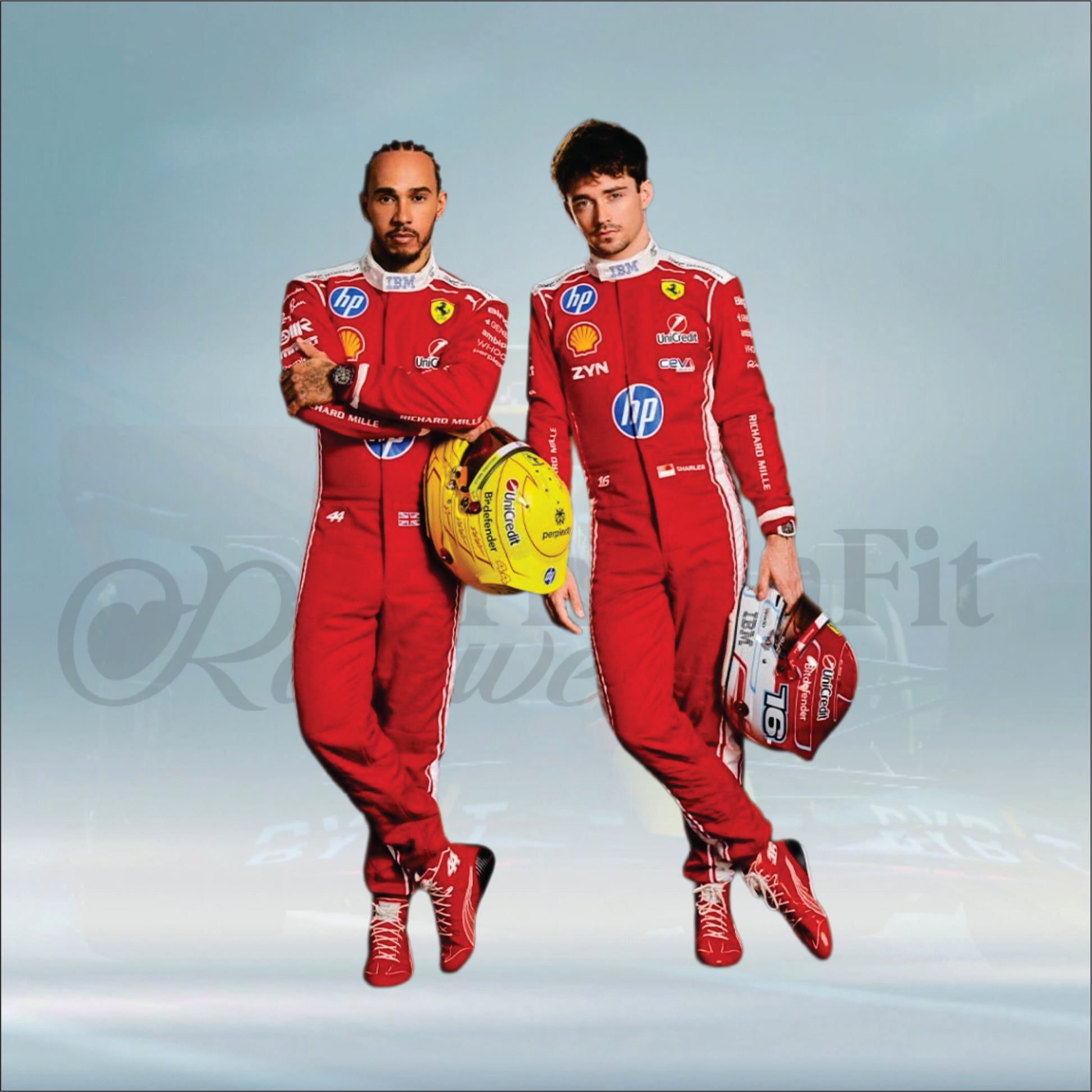 Lewis Hamilton 2026 Scuderia Ferrari HP F1 Race suit