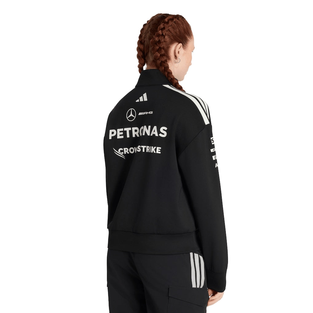 Mercedes AMG Petronas adidas F1 2026 Team 1/4 Zip - Black - Womens