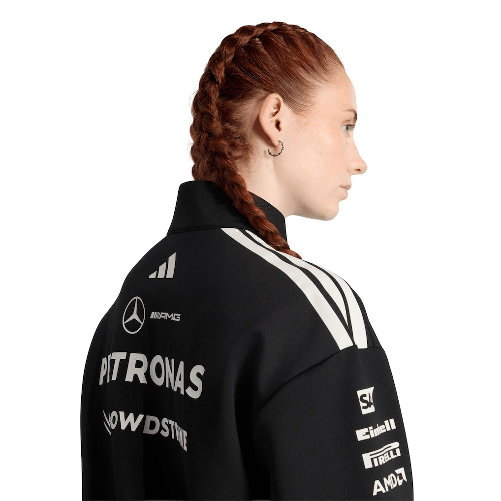 Mercedes AMG Petronas adidas F1 2026 Team 1/4 Zip - Black - Womens