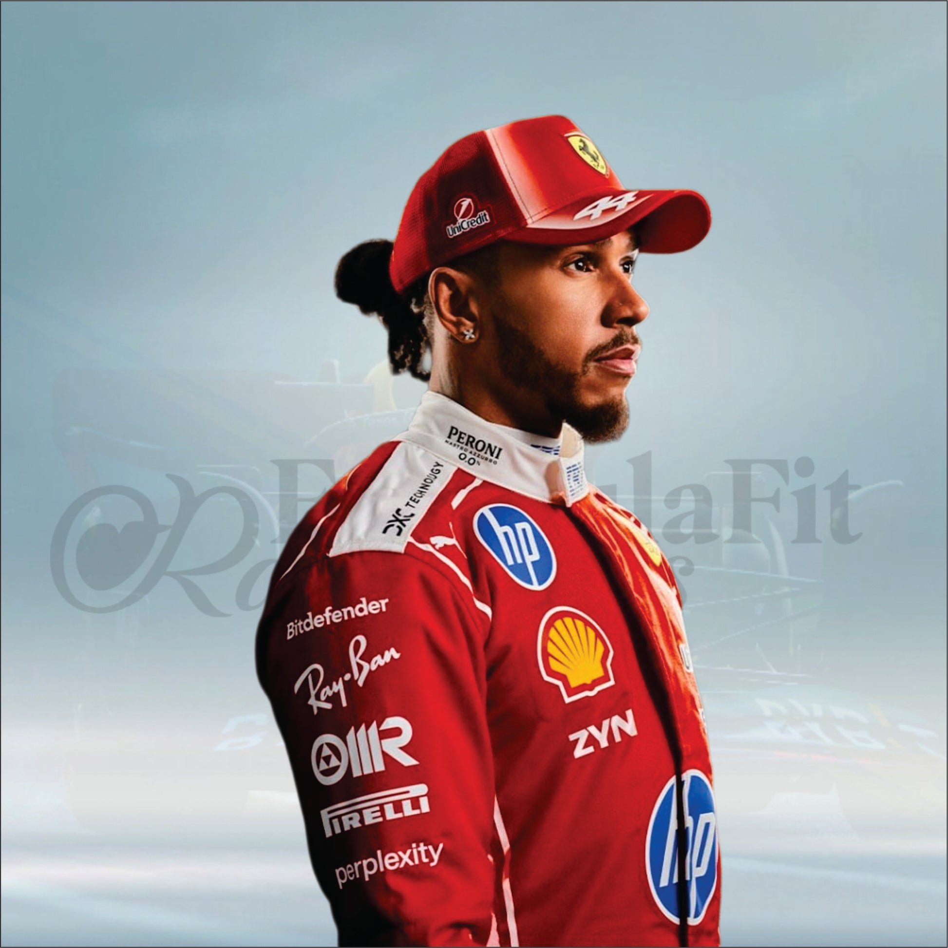 Lewis Hamilton 2026 Scuderia Ferrari HP F1 Race suit