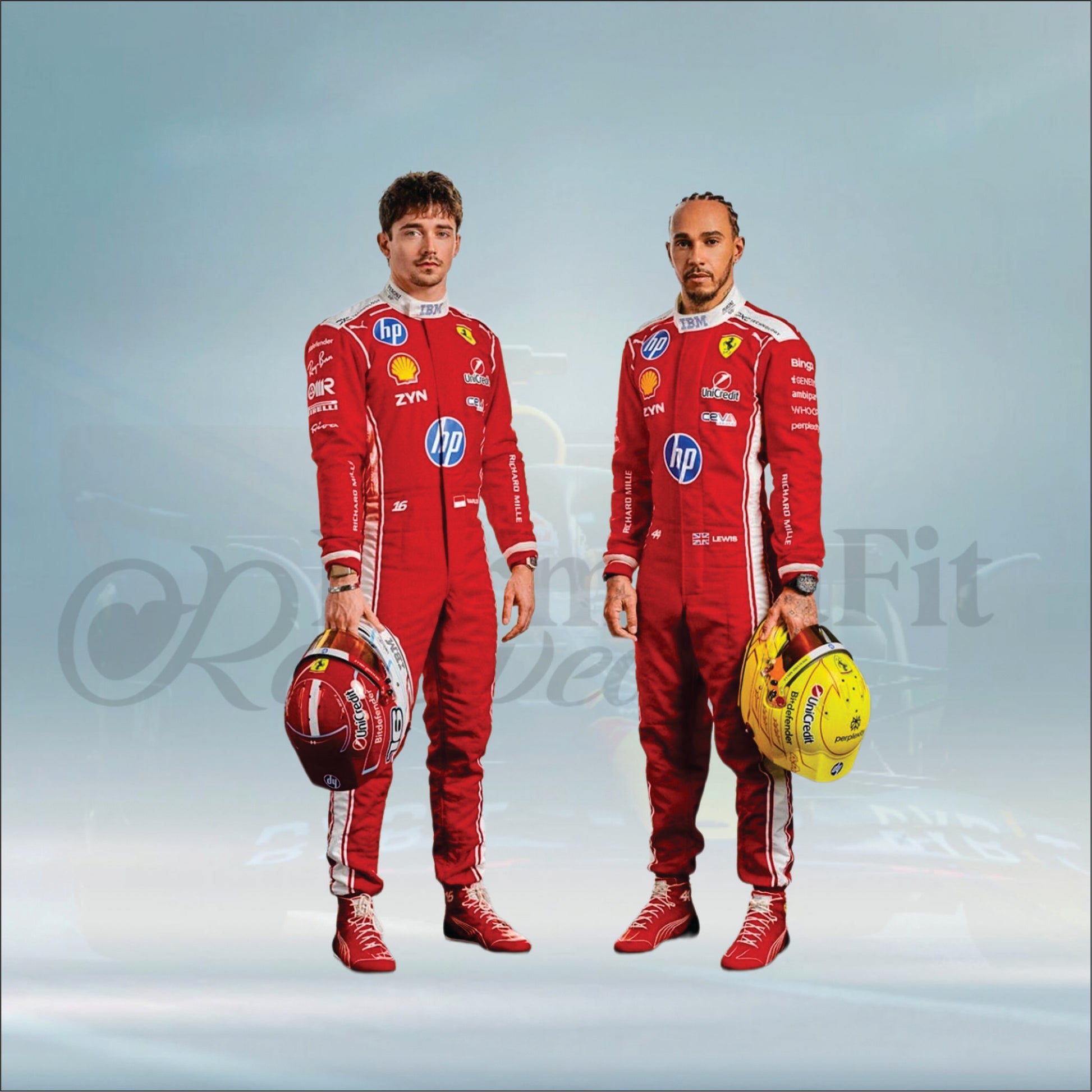 Lewis Hamilton 2026 Scuderia Ferrari HP F1 Race suit