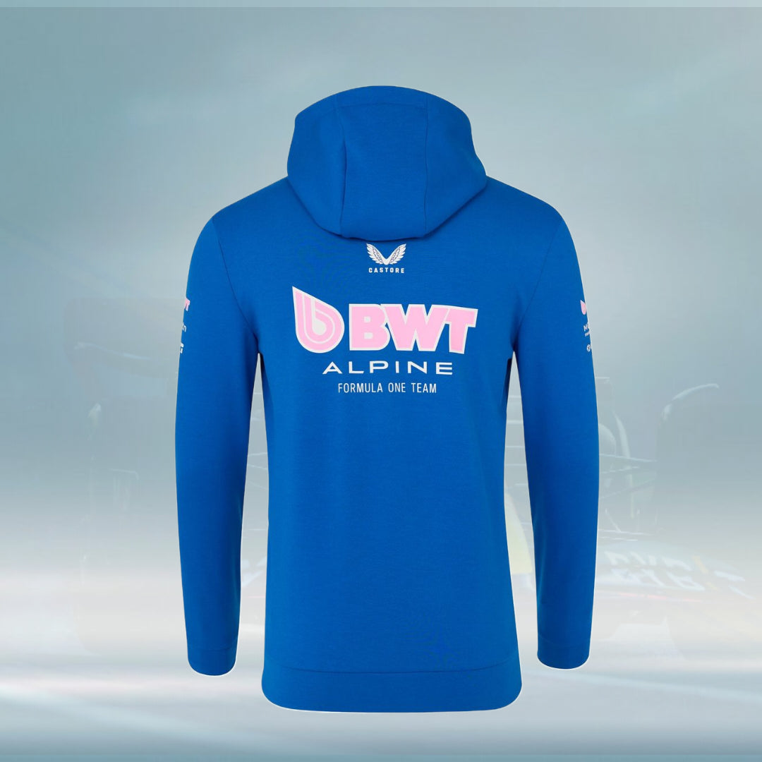 Alpine F1 Team 2025 Full Zip Hoodie – FormulaFit Raceweras