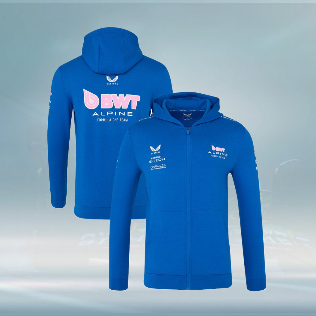 Alpine F1 Team 2025 Full Zip Hoodie