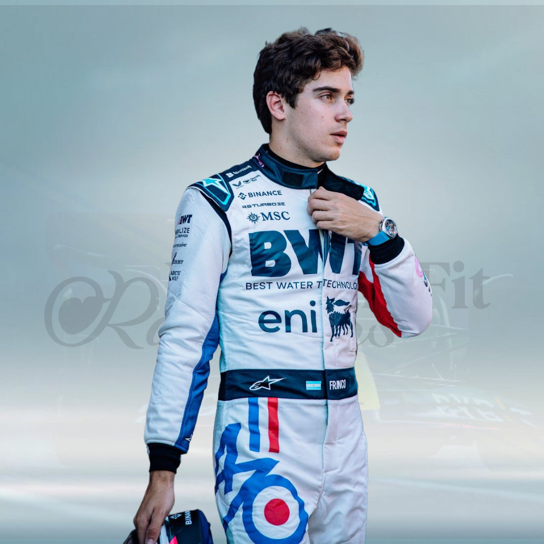 2025 franco colapinto spanish GP Alpine Team F1 Race Suit