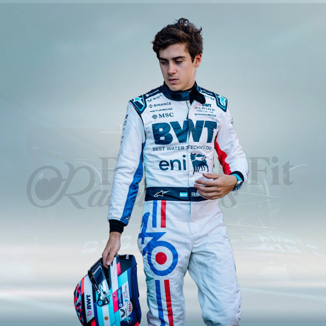 2025 franco colapinto spanish GP Alpine Team F1 Race Suit