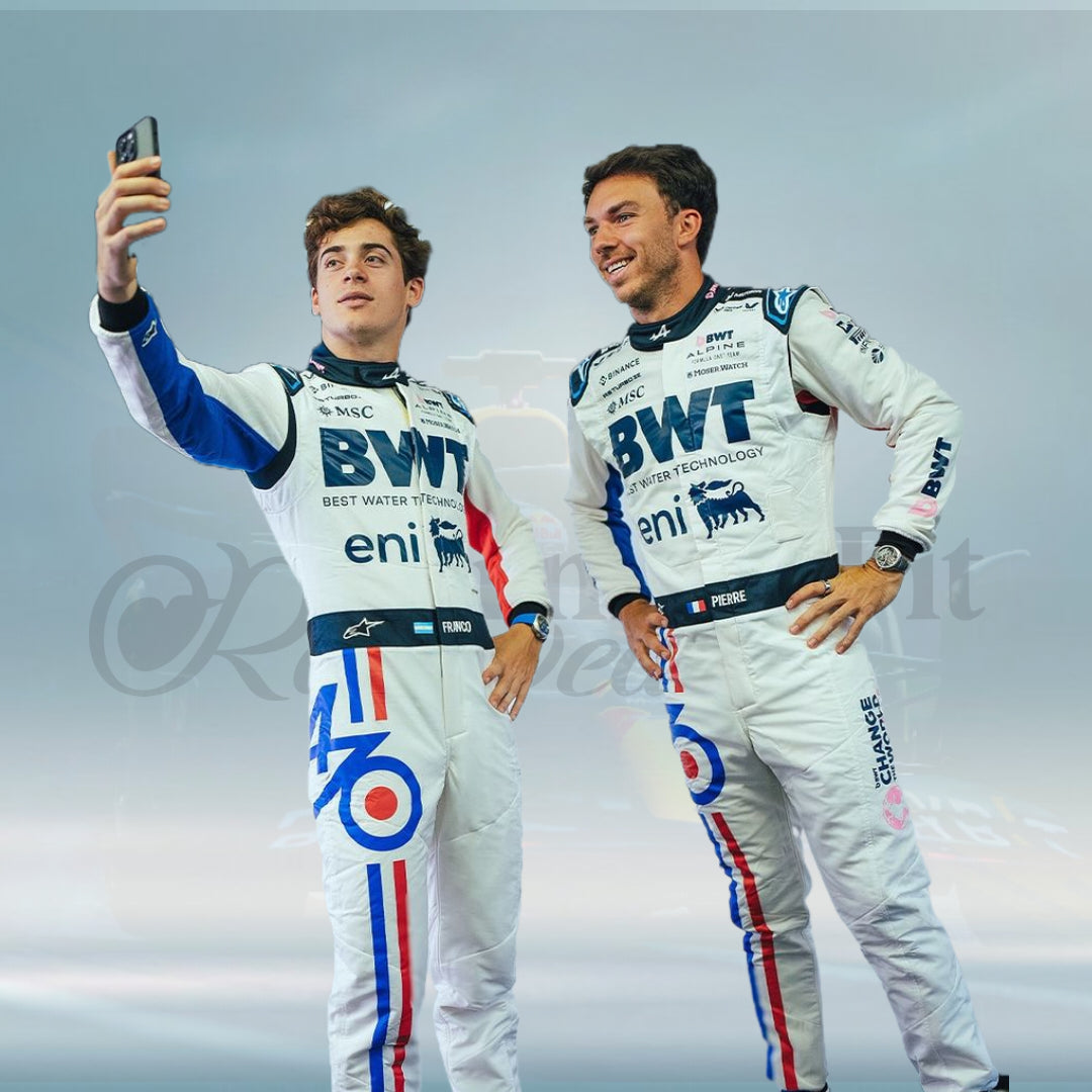 2025 franco colapinto spanish GP Alpine Team F1 Race Suit