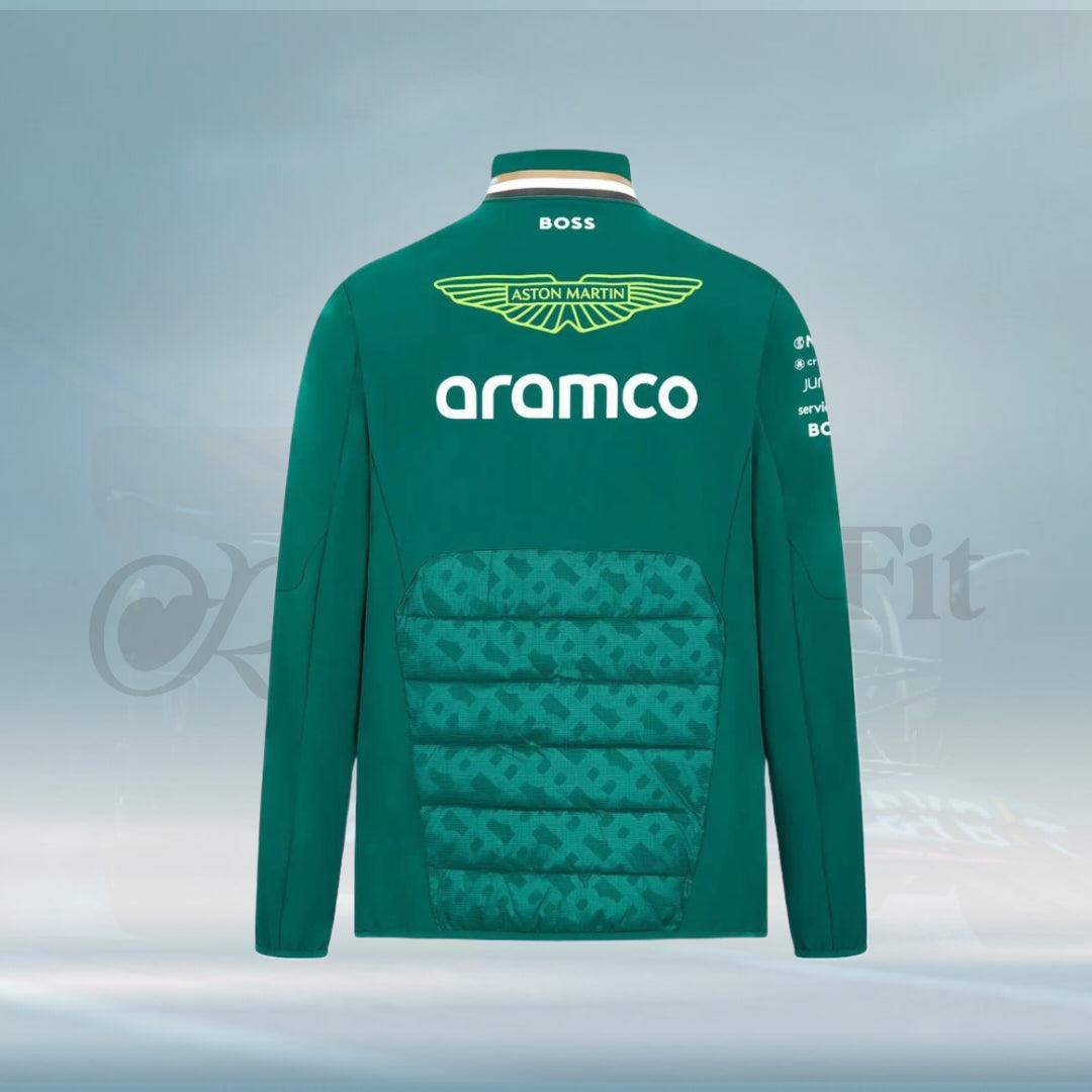 Aston Martin 2024 F1 Team Bubble Jacket - FormulaFit Raceweras